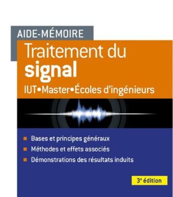 خرید و دانلود نسخه کامل کتاب Aide-Memoire – Traitement du signal