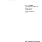 خرید و دانلود نسخه کامل کتاب AIX 5L System Administration II: Problem Determination. Student Notebook