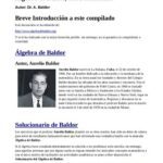 خرید و دانلود نسخه کامل کتاب Algebra – Algebra de Baldor con Solucionario