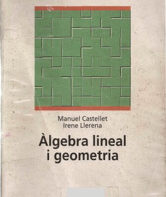 خرید و دانلود نسخه کامل کتاب Àlgebra lineal i geometria