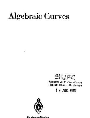 خرید و دانلود نسخه کامل کتاب Algebraic Curves