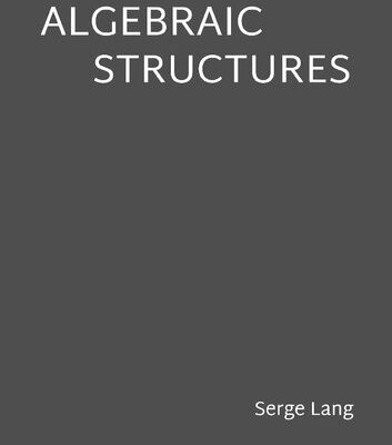 خرید و دانلود نسخه کامل کتاب Algebraic Structures