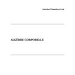 خرید و دانلود نسخه کامل کتاب Algèbre corporelle