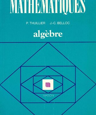 خرید و دانلود نسخه کامل کتاب Algèbre