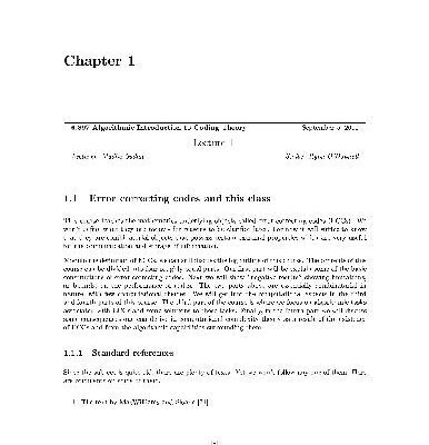 خرید و دانلود نسخه کامل کتاب Algorithmic Introduction to Coding Theory