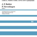 خرید و دانلود نسخه کامل کتاب Algorithmic number theory: lattices, number fields, curves and cryptography