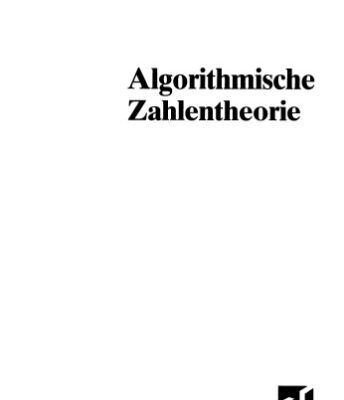 خرید و دانلود نسخه کامل کتاب Algorithmische Zahlentheorie
