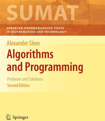 خرید و دانلود نسخه کامل کتاب Algorithms and Programming: Problems and Solutions