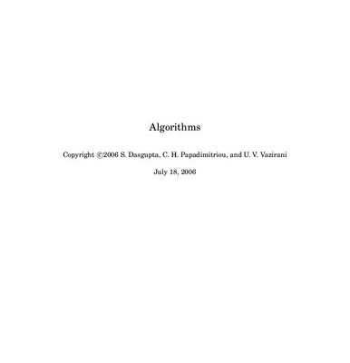 خرید و دانلود نسخه کامل کتاب Algorithms