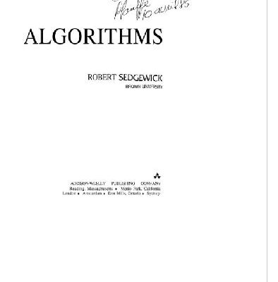 خرید و دانلود نسخه کامل کتاب Algorithms