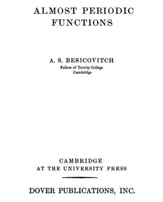 خرید و دانلود نسخه کامل کتاب Almost periodic functions