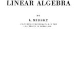 خرید و دانلود نسخه کامل کتاب An introduction to linear algebra
