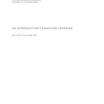 خرید و دانلود نسخه کامل کتاب An Introduction to Machine learning: with Application in R