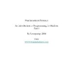 خرید و دانلود نسخه کامل کتاب An Introduction to Programming for Hackers