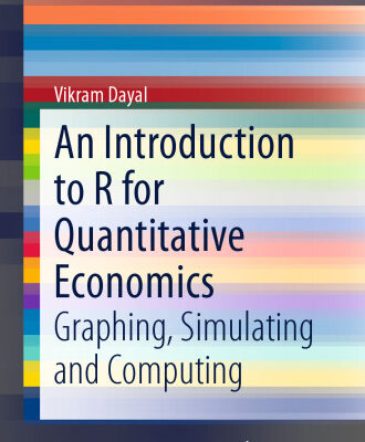 خرید و دانلود نسخه کامل کتاب An Introduction to R for Quantitative Economics: Graphing, Simulating and Computing