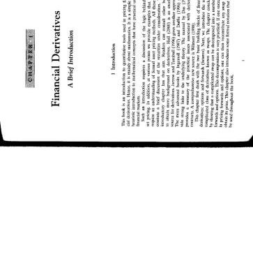خرید و دانلود نسخه کامل کتاب An Introduction to the Mathematics of Financial Derivatives