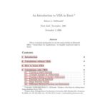 خرید و دانلود نسخه کامل کتاب An Introduction to VBA in Excel