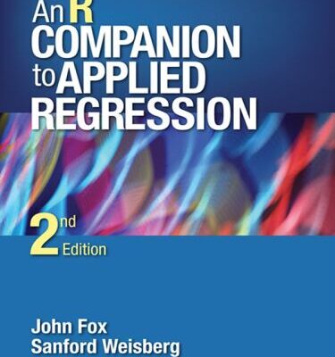 خرید و دانلود نسخه کامل کتاب An R Companion to Applied Regression