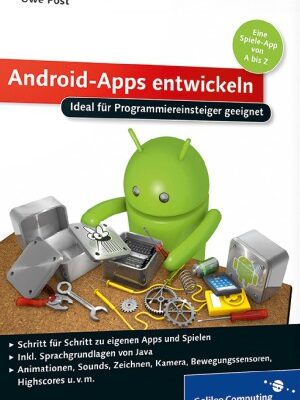 خرید و دانلود نسخه کامل کتاب Android-Apps entwickeln Ideal für Programmiereinsteiger geeignet