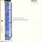خرید و دانلود نسخه کامل کتاب ANSI X3.159-1989 – C89 – Information technology — Programming languages — C