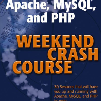خرید و دانلود نسخه کامل کتاب Apache, MySQL, and PHP weekend crash course