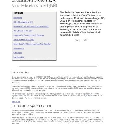 خرید و دانلود نسخه کامل کتاب Apple Extensions to ISO 9660