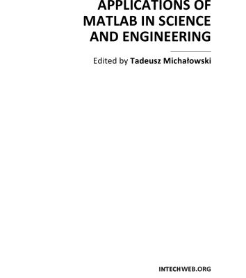 خرید و دانلود نسخه کامل کتاب Applications of MATLAB in Science and Engineering