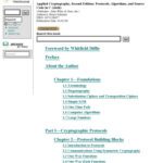 خرید و دانلود نسخه کامل کتاب Applied Cryptography: Protocols, Algorithms, and Source Code in C, 2nd Edition