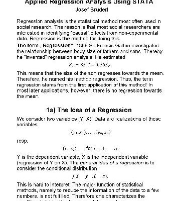 خرید و دانلود نسخه کامل کتاب Applied Regression Analysis Using Stata