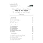 خرید و دانلود نسخه کامل کتاب Arithmetic Circuits (Foundations and Trends in Theoretical Computer Science)