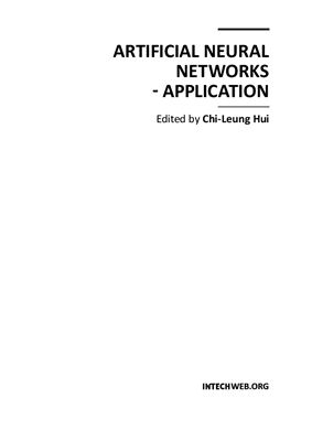 خرید و دانلود نسخه کامل کتاب Artificial Neural Networks – Application
