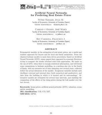 خرید و دانلود نسخه کامل کتاب Artificial Neural Networks for Predicting Real Estate Prices [article]