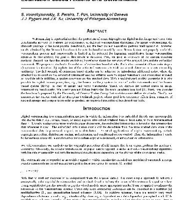 خرید و دانلود نسخه کامل کتاب Attacks on Digital Watermarks Classification, Estimation-based Attacks and Benchmarks
