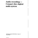 خرید و دانلود نسخه کامل کتاب Audio recording – Compact disc digital audio system IEC 60908:1999
