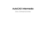 خرید و دانلود نسخه کامل کتاب AutoCAD Intermedio. Dos dimensiones Spanish