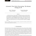 خرید و دانلود نسخه کامل کتاب Automatic Time Series Forecasting: The forecast Package for R + Code