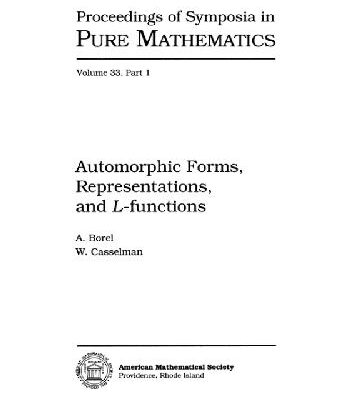 خرید و دانلود نسخه کامل کتاب Automorphic Forms, Representations, and L-functions