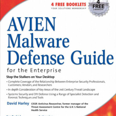 خرید و دانلود نسخه کامل کتاب AVIEN Malware Defense Guide for the Enterprise
