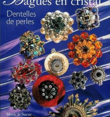 خرید و دانلود نسخه کامل کتاب Bagues en cristal: Dentelles de perles