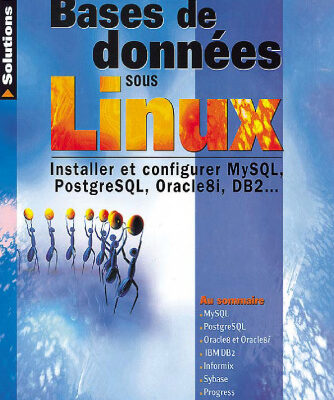خرید و دانلود نسخه کامل کتاب Base de données sous Linux