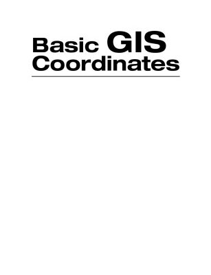 خرید و دانلود نسخه کامل کتاب Basic GIS coordinates