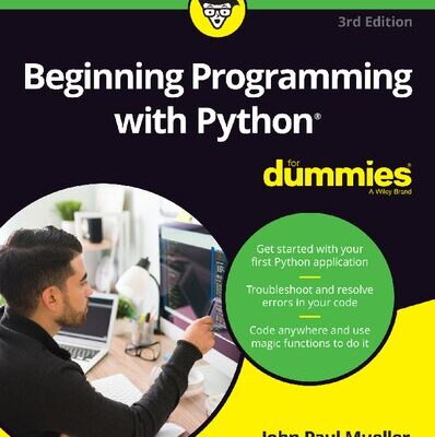 خرید و دانلود نسخه کامل کتاب Beginning Programming with Python For Dummies