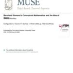 خرید و دانلود نسخه کامل کتاب Bernhard Riemann’s Conceptual Mathematics and the Idea of Space