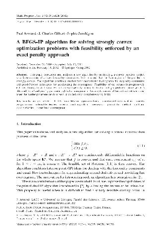 خرید و دانلود نسخه کامل کتاب BFGS-IP algorithm for solving strongly convex optimization problems with feasibility enforced by an exact penalty approach_686576c5d3aca.jpeg خرید و دانلود نسخه کامل کتاب BFGS-IP algorithm for solving strongly convex optimization problems with feasibility enforced by an exact penalty approach
