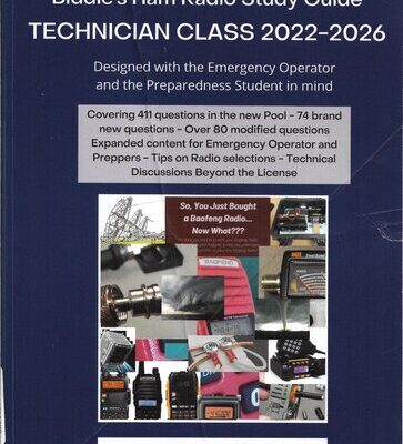 خرید و دانلود نسخه کامل کتاب BIDDLE’S HAM RADIO STUDY GUIDE – TECHNICIAN LICENSE 2022-2026