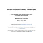 خرید و دانلود نسخه کامل کتاب Bitcoin and Cryptocurrency Technologies [draft]