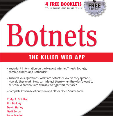خرید و دانلود نسخه کامل کتاب Botnets: The Killer Web Applications