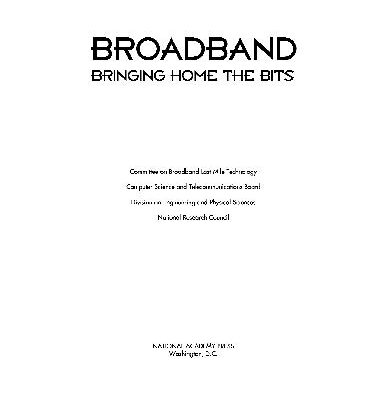خرید و دانلود نسخه کامل کتاب Broadband Bringing Home the Bits