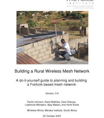 خرید و دانلود نسخه کامل کتاب Building a Rural Wireless Mesh Network