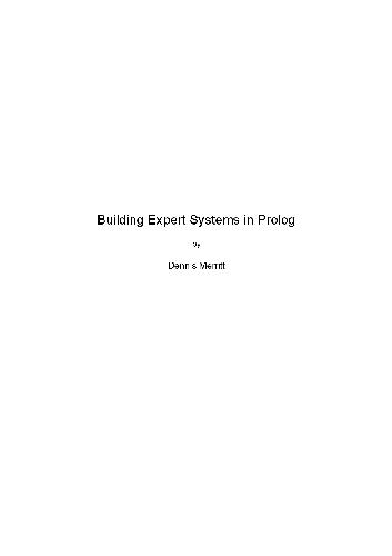 خرید و دانلود نسخه کامل کتاب Building expert systems in Prolog_686b6ec986fb5.jpeg خرید و دانلود نسخه کامل کتاب Building expert systems in Prolog